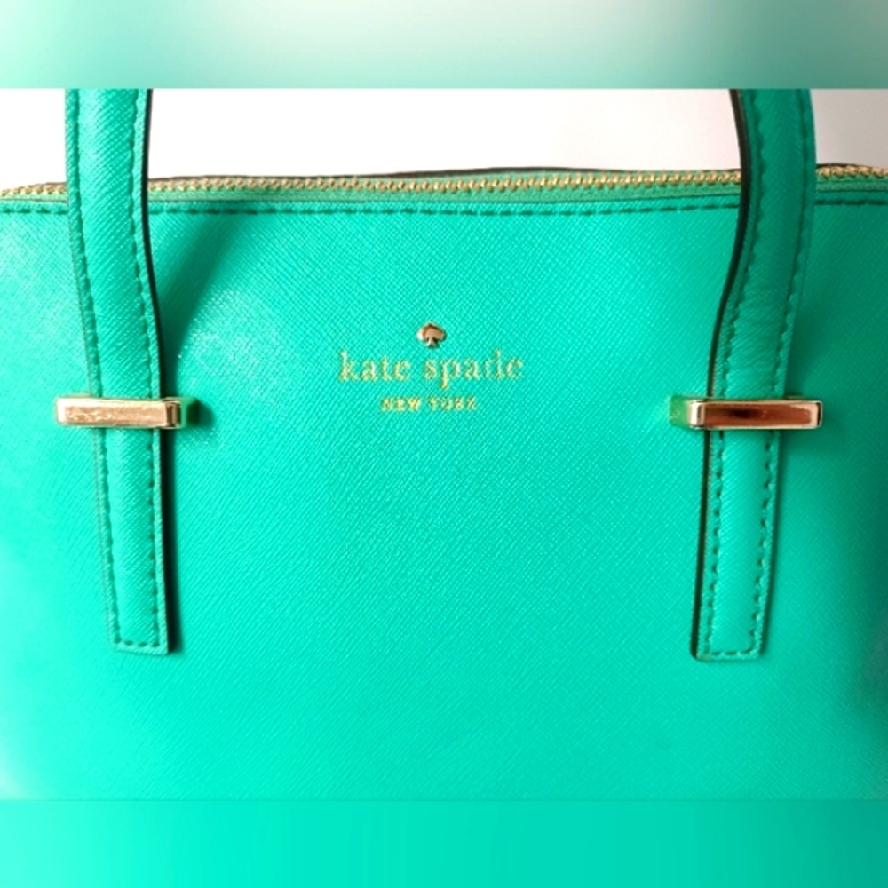Kate Spade Teal Cedar Street Maise Satchel/Crossbody NWOT w/ Dustbag $298 Retail - Picture 3 of 16